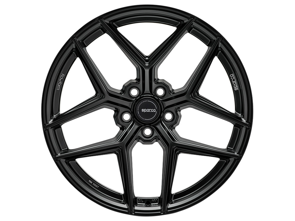 Sparco FF3 8.0x19 5x112 ET35 MATT BLACK Felgen