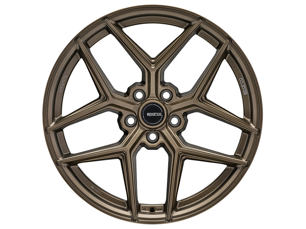 Sparco FF3 9.0x19 5x112 ET24 RALLY BRONZE Felgen