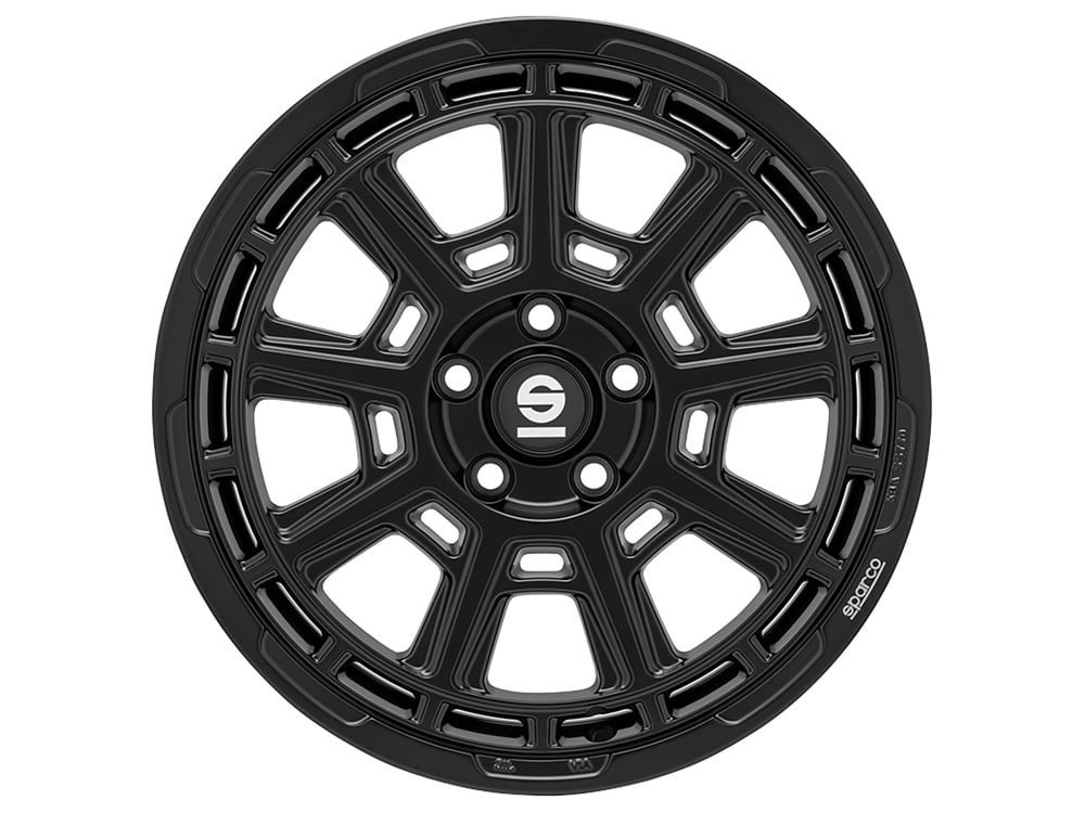 Sparco STERRATO 8.0x17 5x120 ET45 MATT BLACK Felgen