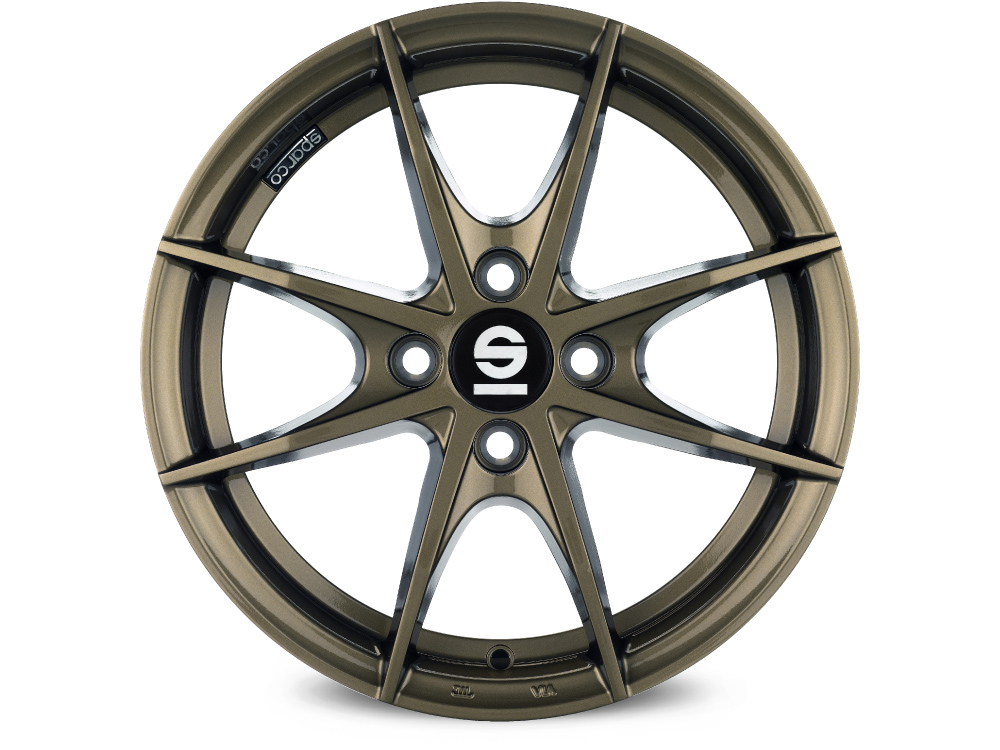 Sparco TROFEO 4 Felge 6.0x15 4x100 ET35 GLOSS BRONZE