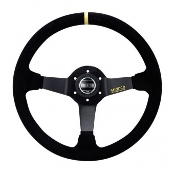 Image of Lenkräder Sparco R325 Geschüsselt Daim