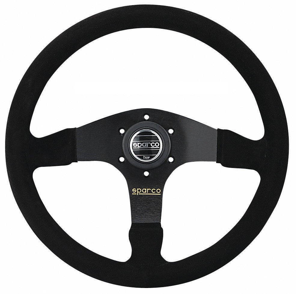 Image of Lenkräder Sparco R375 Geschüsselt Daim
