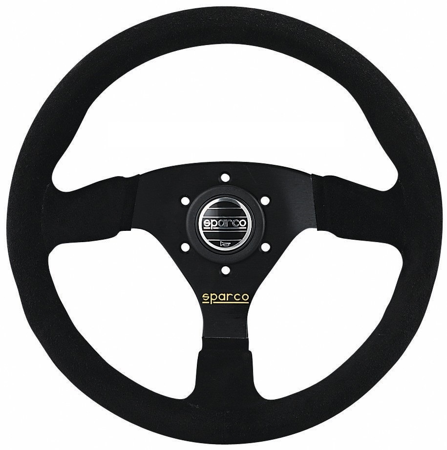 Image of Lenkräder Sparco R383 Geschüsselt Daim
