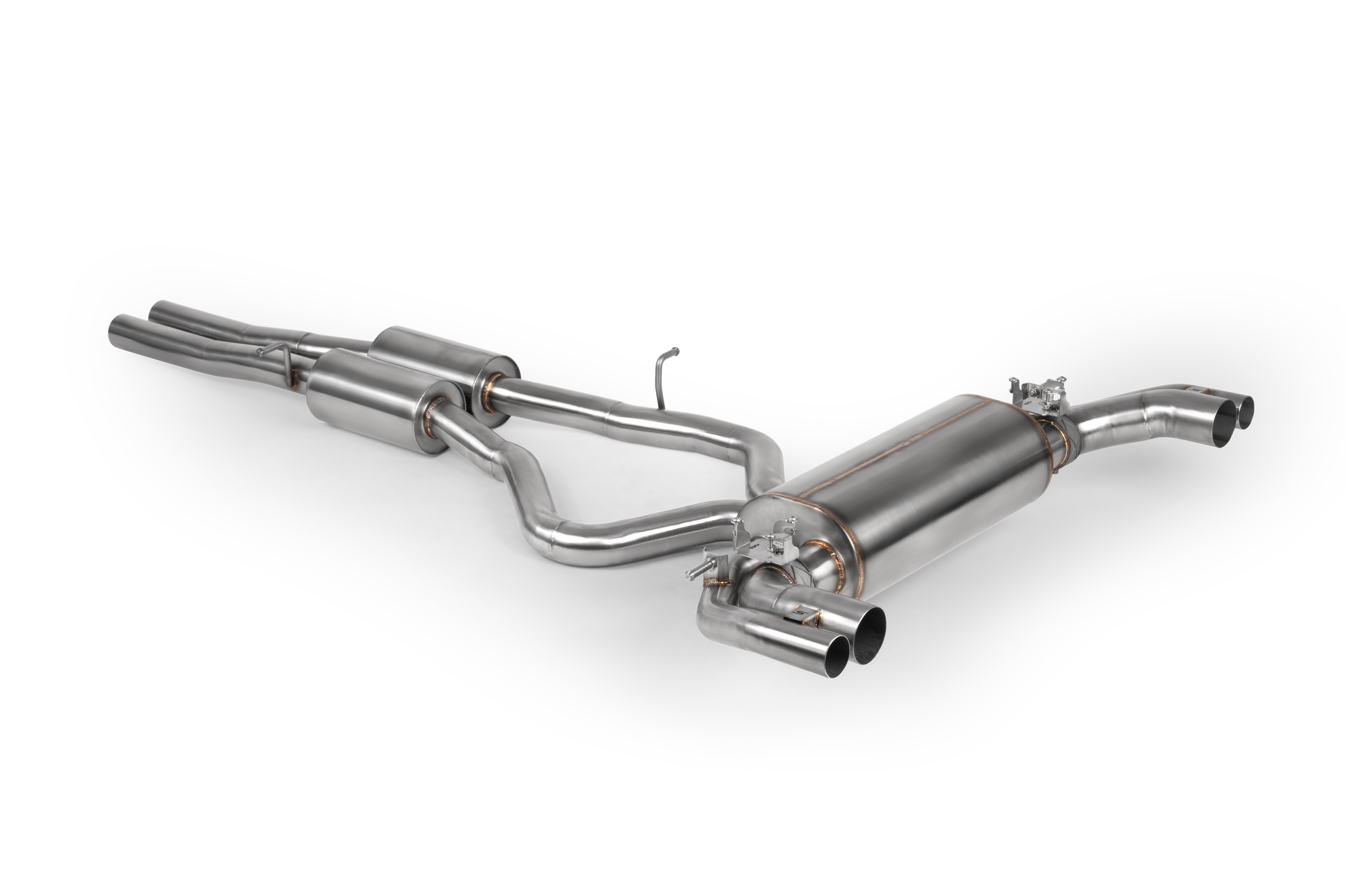 Image of Cat-Back Stoll Sport OE Tips für AUDI A3 Sportback (8YA, 8YF) RS3 TFSI quattro 400ps