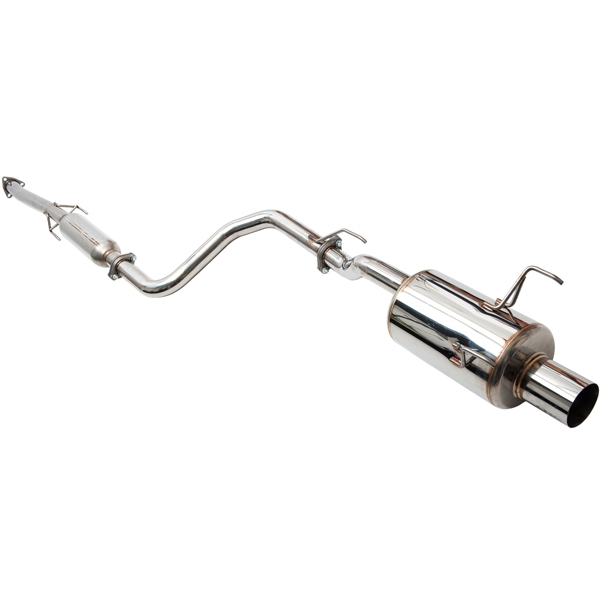 Image of Cat-Back SRS R60 2.35" Inox Tip für HONDA INTEGRA Coupé (DC) 1.8 Type-R (DC2) 190ps