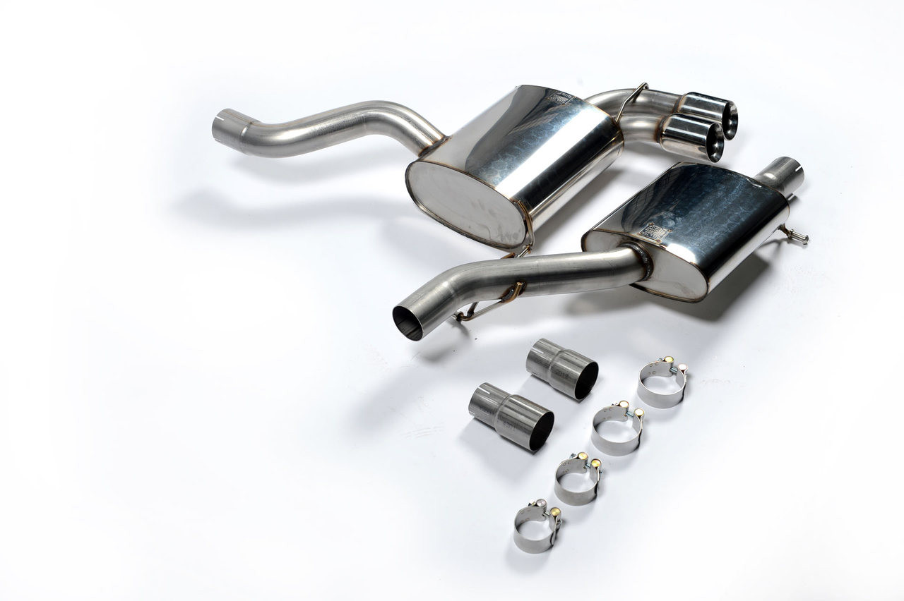 Image of Cat-Back Milltek 69.85 Twin 80mm GT80 für AUDI A3 (8P1) S3 quattro 265ps