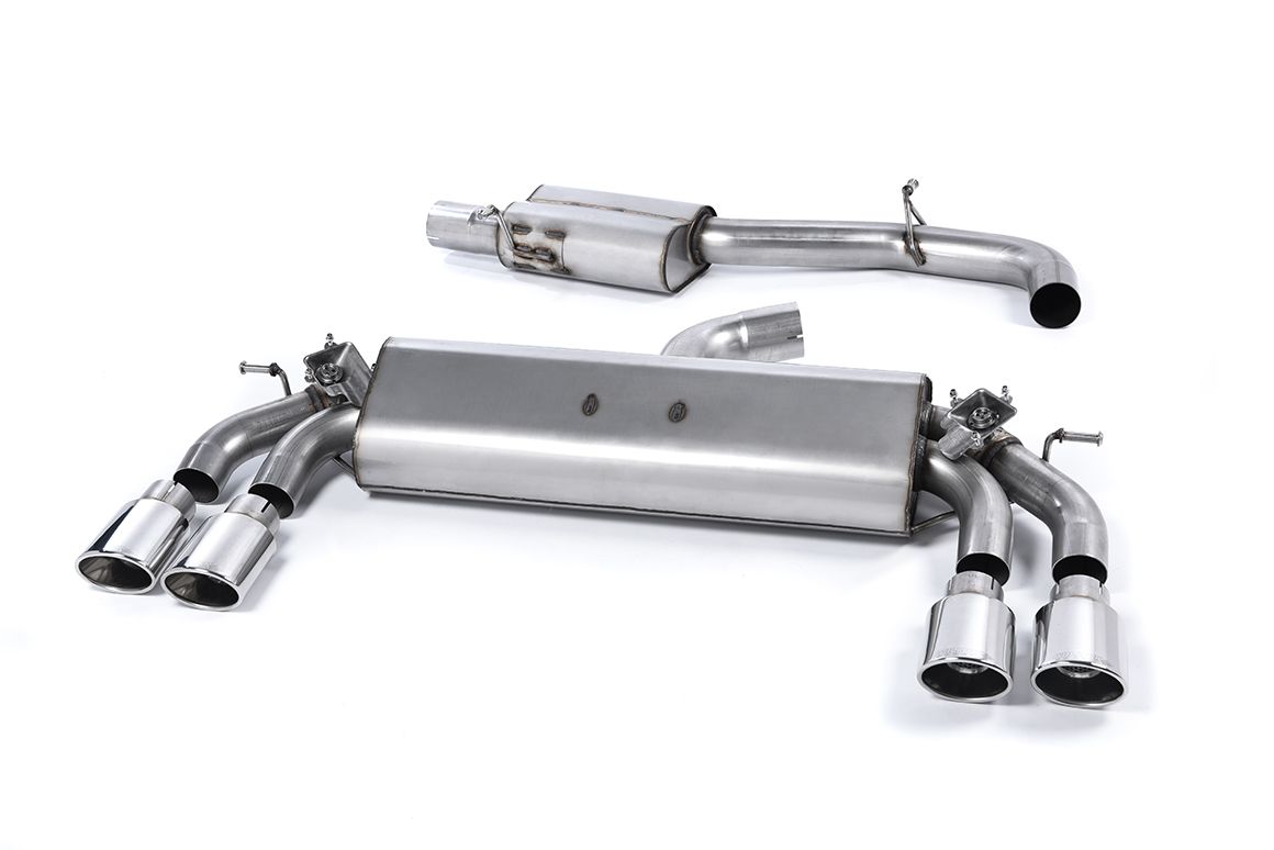 Image of Cat-Back Milltek 3" Oval Jet Polished