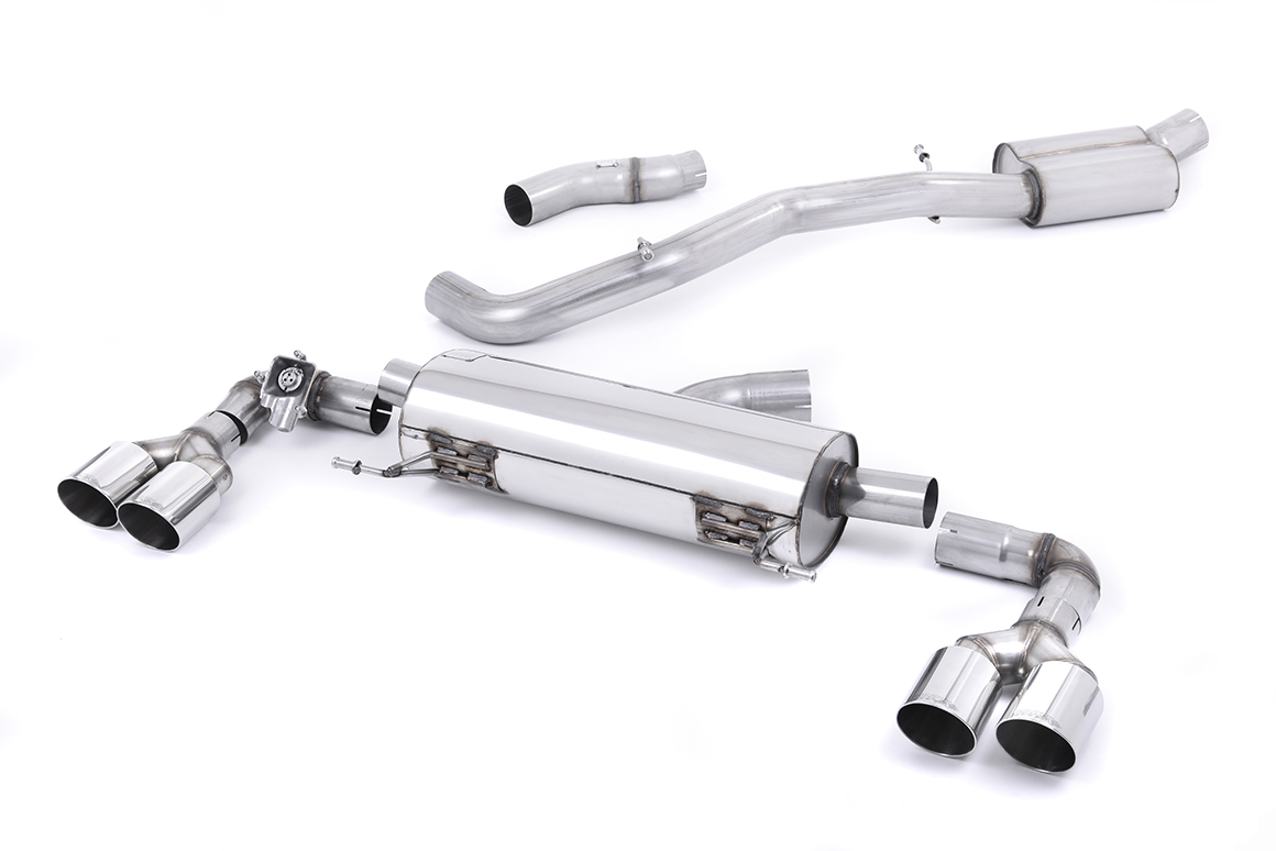 Image of Cat-Back Milltek 3" Polished GT90