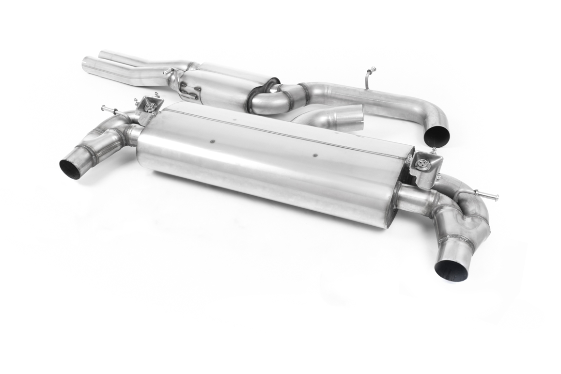 Image of OPF-Back Milltek 3" Polished Oval Trims für AUDI A3 Sportback (8VA, 8VF) RS3 quattro 400ps