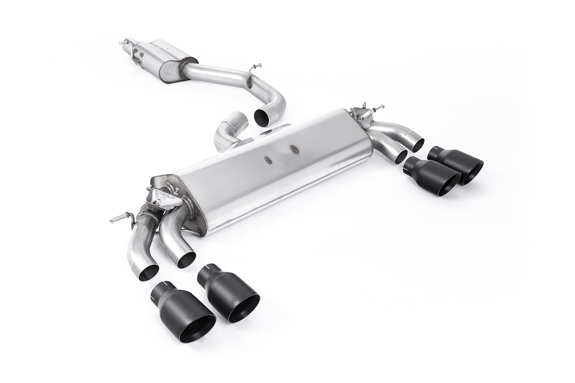 Image of OPF-Back Milltek 3" Quad 100mm GT100