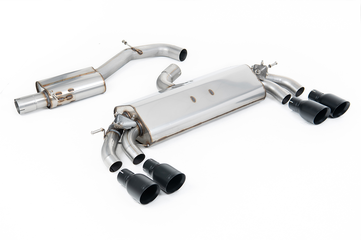 Image of OPF-Back Milltek 3" Quad 100mm GT100B