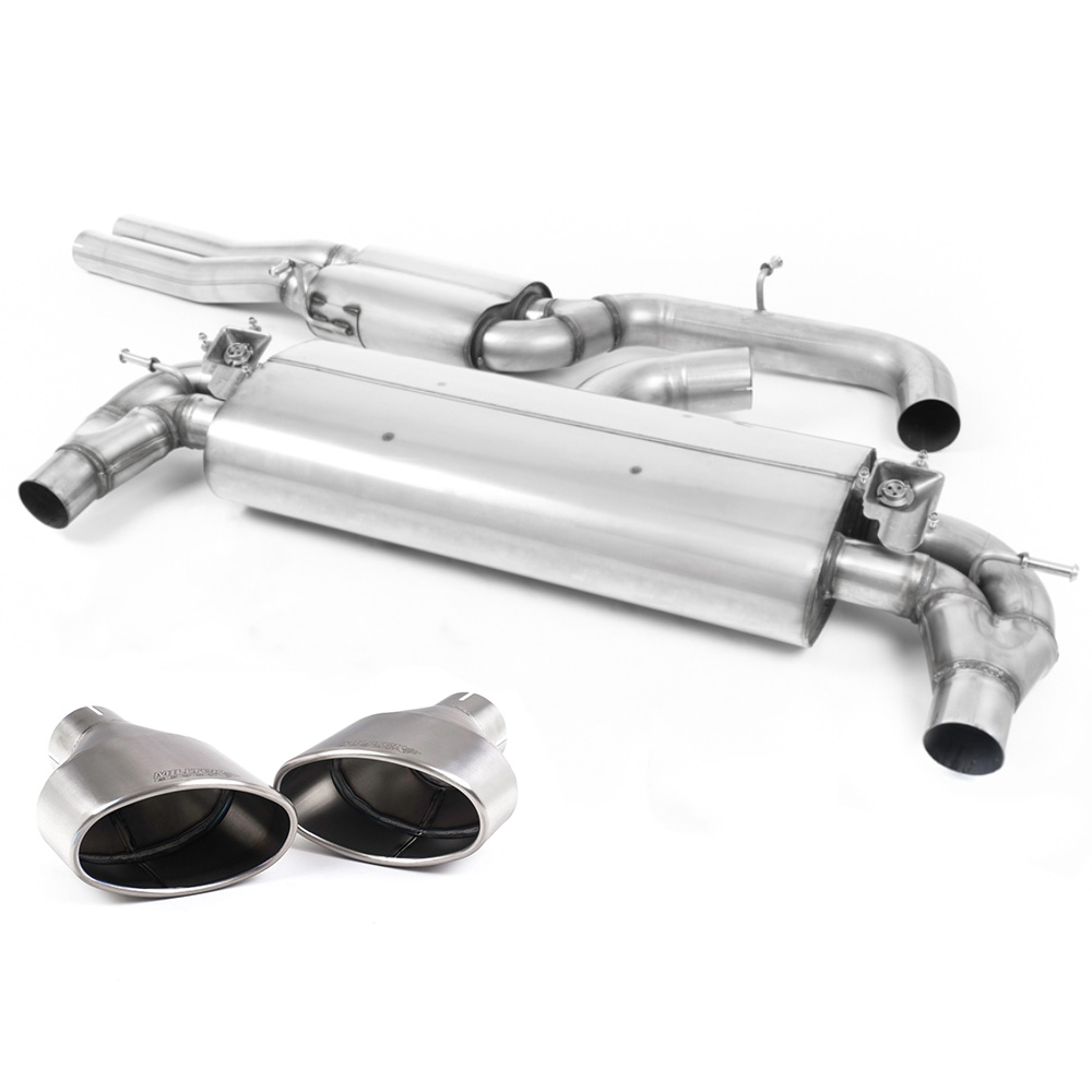 Image of Cat-Back Milltek 3" Titanium Trims