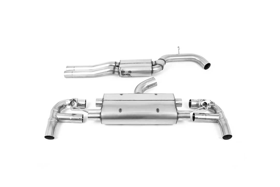 Image of Cat-Back Milltek 3.15" Polished Trims