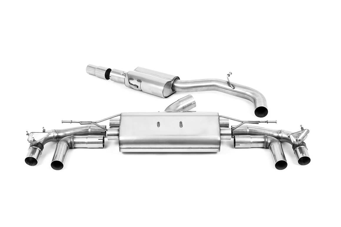 Image of OPF-Back Milltek 3.15" 115 GT für AUDI A3 Sportback (8YA, 8YF) S3 TFSI quattro 333ps