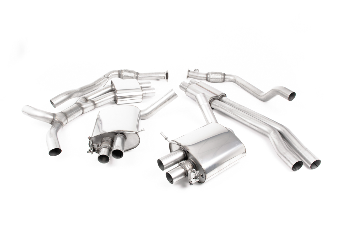 Image of Cat-Back Milltek 2.75" für AUDI A5 Sportback (F5A, F5F) RS5 TFSI quattro 450ps