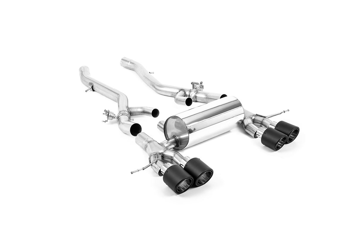 OPF-Back Milltek  3" 115 JET für BMW 4 Coupé (G22, G82)  M4 Competition 510ps