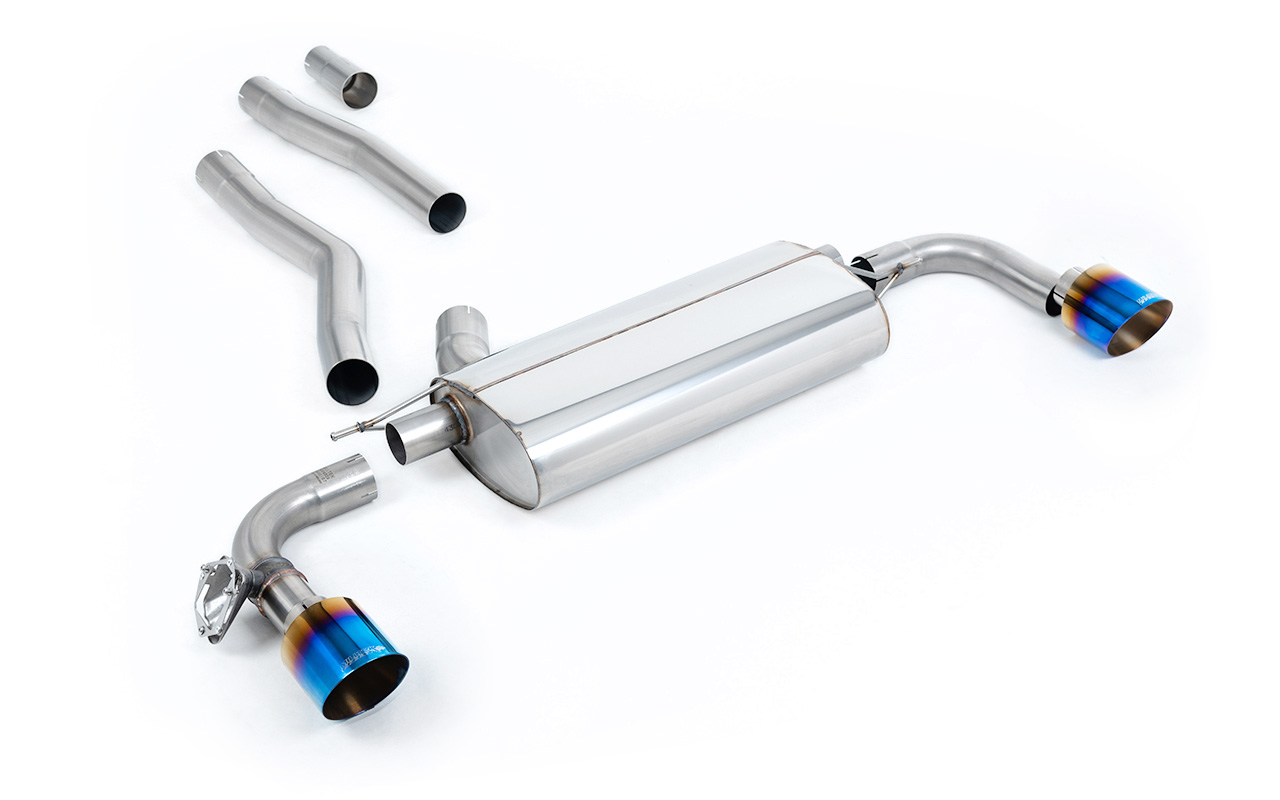 Image of OPF-Back Milltek 3" Burnt/Blue GT-115 für BMW 1 (F40) 128 ti 265ps
