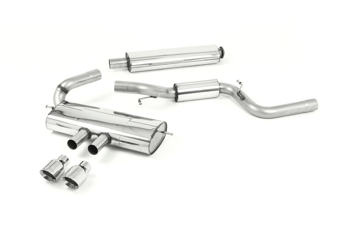 Image of Cat-Back Milltek 3" Dual GT100 für FORD FOCUS III Turnier 2.0 ST 250ps