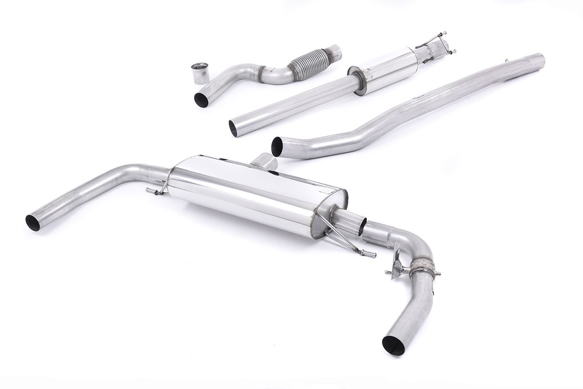 Image of OPF-Back Milltek 3" OE Tips für MERCEDES-BENZ CLA Coupé (C117) CLA 45 AMG 4-matic (117.352) 360ps
