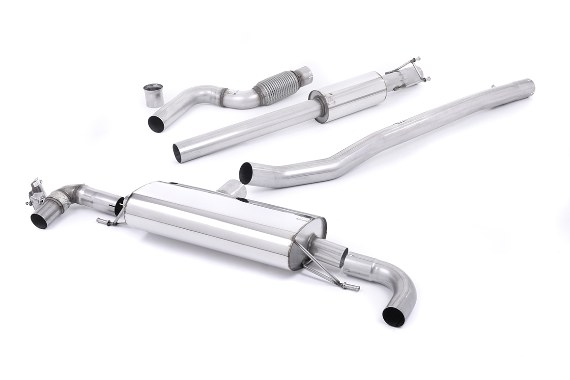 Image of Cat-Back Milltek 3" für MERCEDES-BENZ CLASSE A (W176) AMG A 45 4-matic (176.052) 381ps