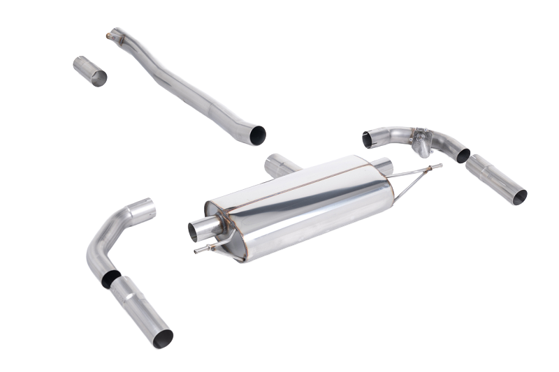 Cat-Back Milltek  3" OE Tips für MERCEDES-BENZ CLA (C118)  AMG CLA 35 4-matic (118.351) 306ps