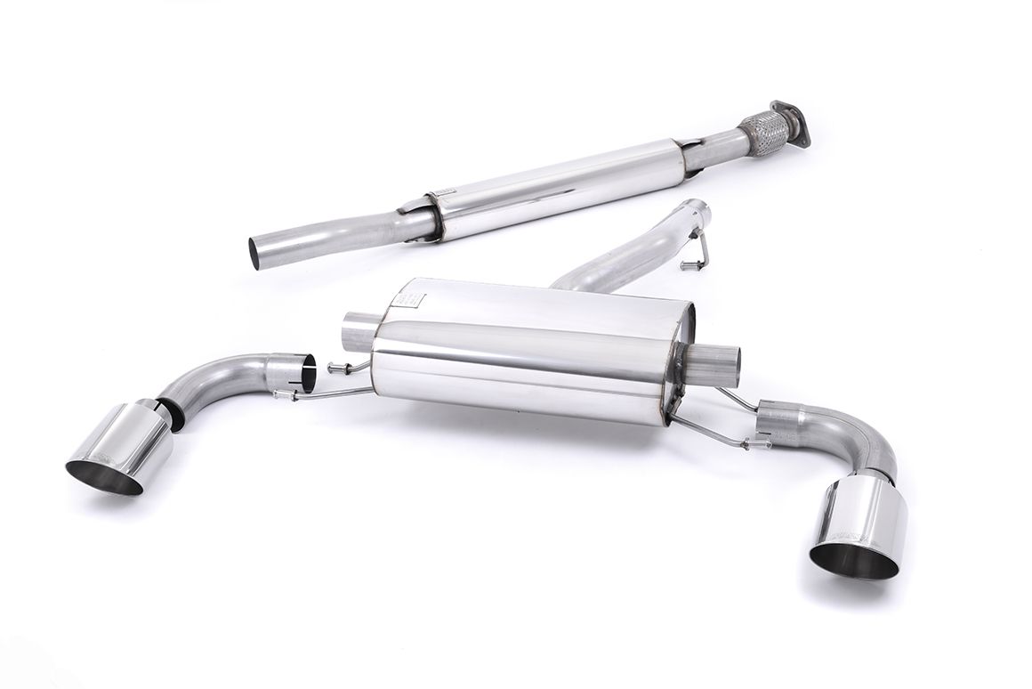 Image of Cat-Back Milltek 2.50" Dual Polished GT-115