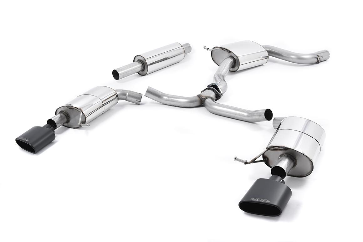 Image of Cat-Back Milltek 3" Twin 80mm GT80 für SEAT LEON ST (5F8) 2.0 Cupra 280ps