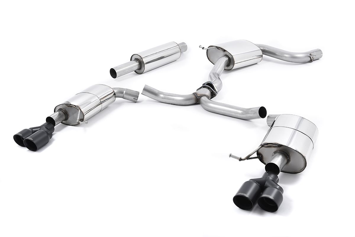 Image of Cat-Back Milltek 3" Twin 80mm GT80