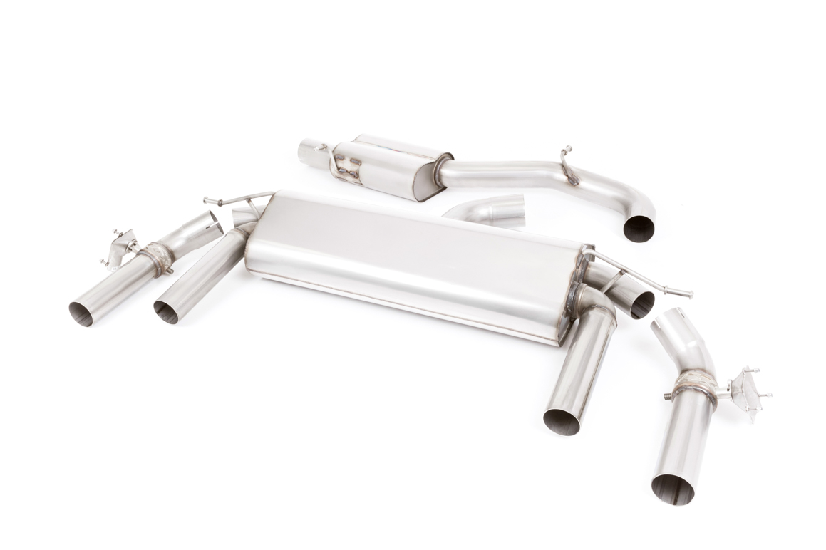 Image of OPF-Back Milltek 3" Quad 100mm GT100 für CUPRA ATECA (KH7, KHP, KBP) 2.0 TSI 4Drive 300ps