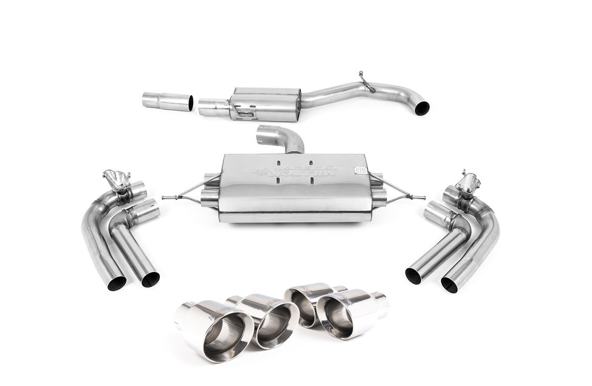 Image of OPF-Back Milltek 3" Quad 100mm GT100 für CUPRA FORMENTOR (KM7, KMP) 2.0 TSI 4Drive 310ps