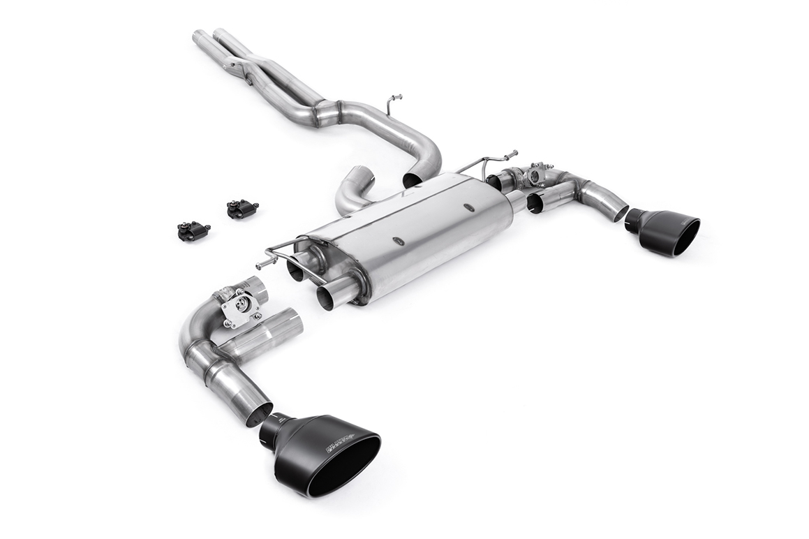 Image of OPF-Back Milltek 3.15" 150 X 95mm Black Oval für CUPRA FORMENTOR (KM7, KMP) 2.5 VZ5 4Drive 390ps