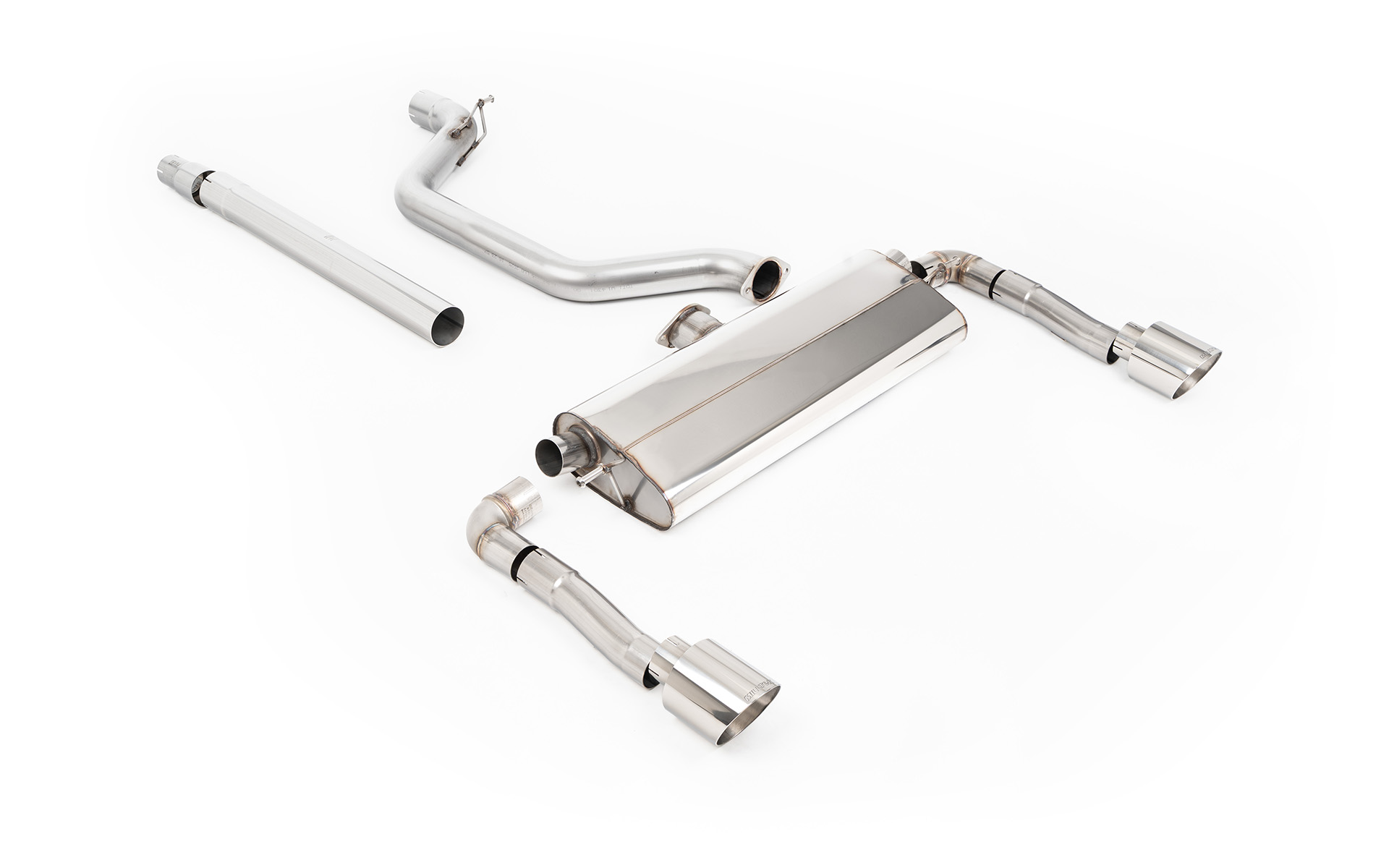 Image of OPF-Back Milltek 3.15" Polished GT-115 für CUPRA LEON (KL1, KU1, KUG) 2.0 TSI 245ps