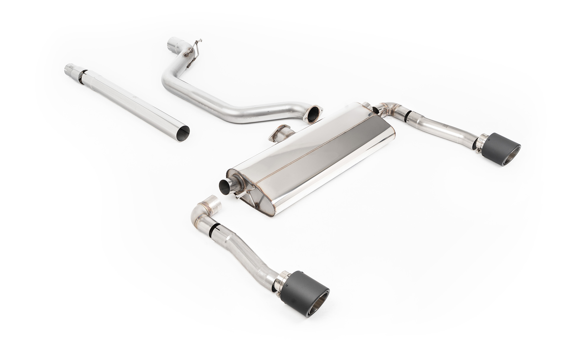 Image of OPF-Back Milltek 3.15" Carbon JET-115