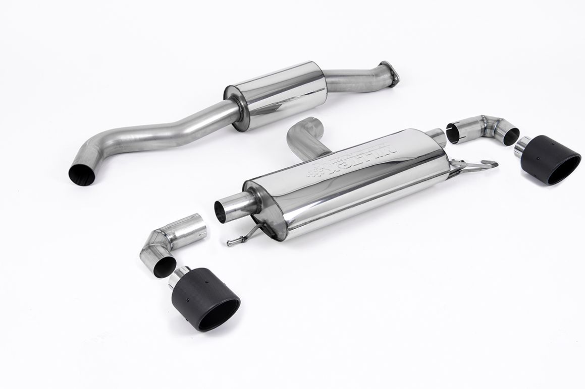 Image of OPF-Back Milltek 3" Carbon JET-115 für TOYOTA YARIS (_P21_, _PA1_, _PH1_) 1.6 GR 4WD (GXPA16) 261ps