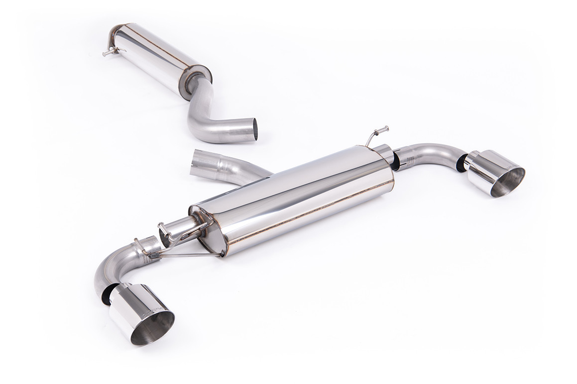 Image of OPF-Back Milltek 3" GT-115 Titanium Brushed