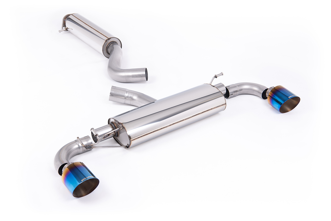 Image of OPF-Back Milltek 3" GT-115 Burnt/Blue Titanium