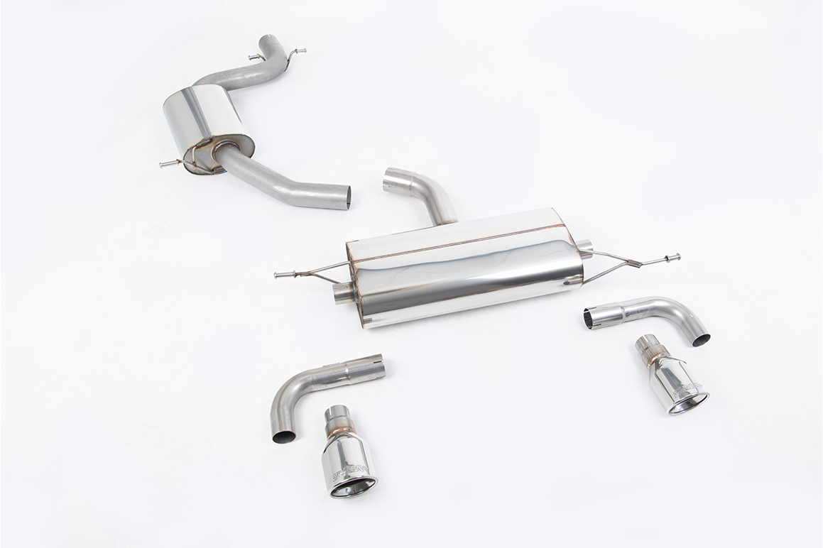 Image of Cat-Back Milltek 69.85 Dual 100mm Jet
