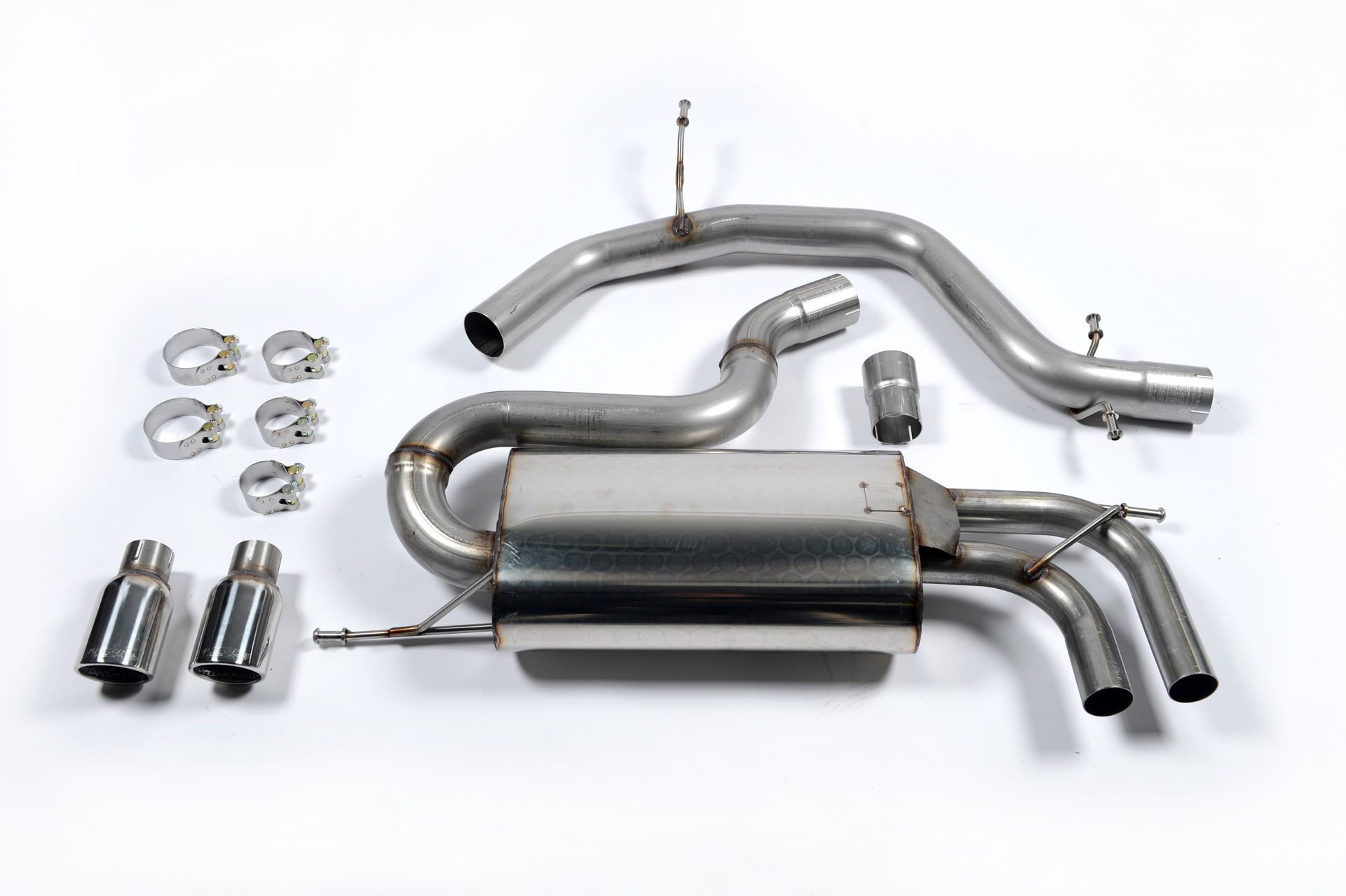 Cat-Back Milltek  69.85 Twin 80mm Jet für AUDI A3 (8P1)  2.0 TFSI 200ps