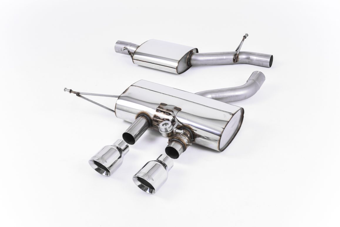 Image of Cat-Back Milltek 2.75" Dual GT100 für VW GOLF VI (5K1) 2.0 R 4motion 270ps