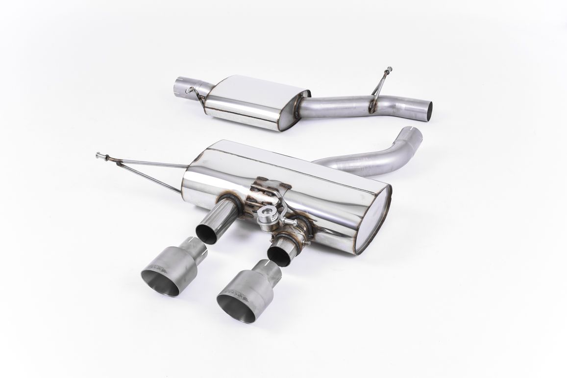 Cat-Back Milltek  2.75" Dual 100mm GT100 für VW GOLF VI Décapotable (517)  2.0 R 265ps