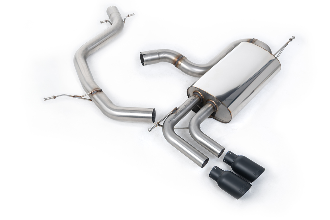 Image of Cat-Back Milltek 69.85 Twin 80mm GT80 für VW GOLF V (1K1) 2.0 GTI 230ps