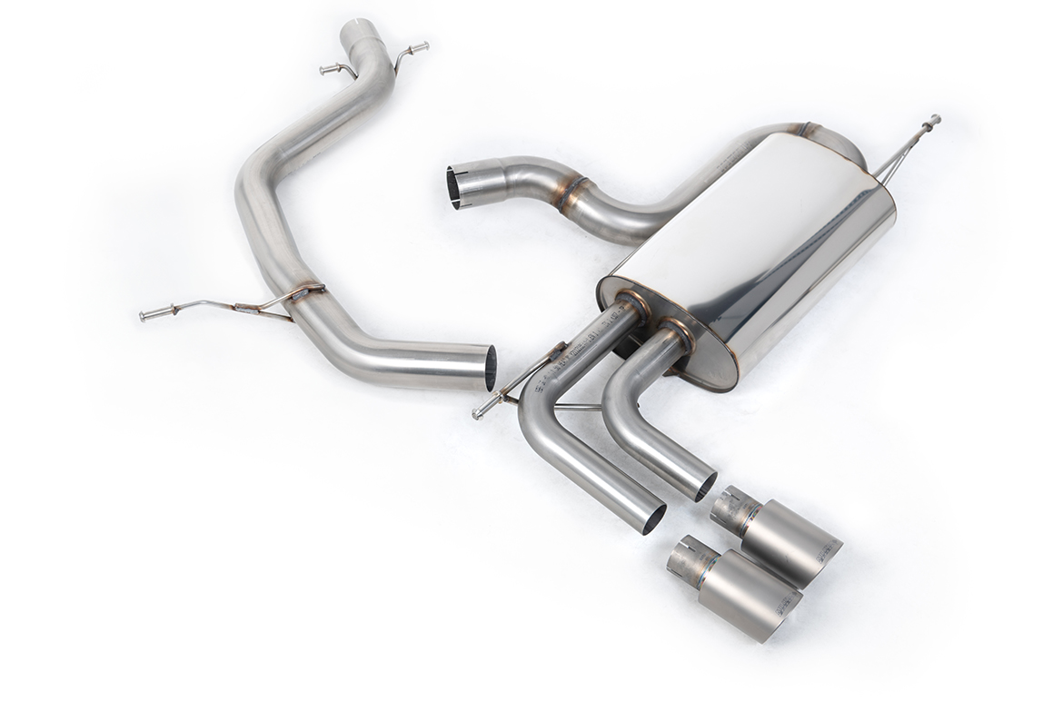Cat-Back Milltek  69.85 Twin 80mm GT80