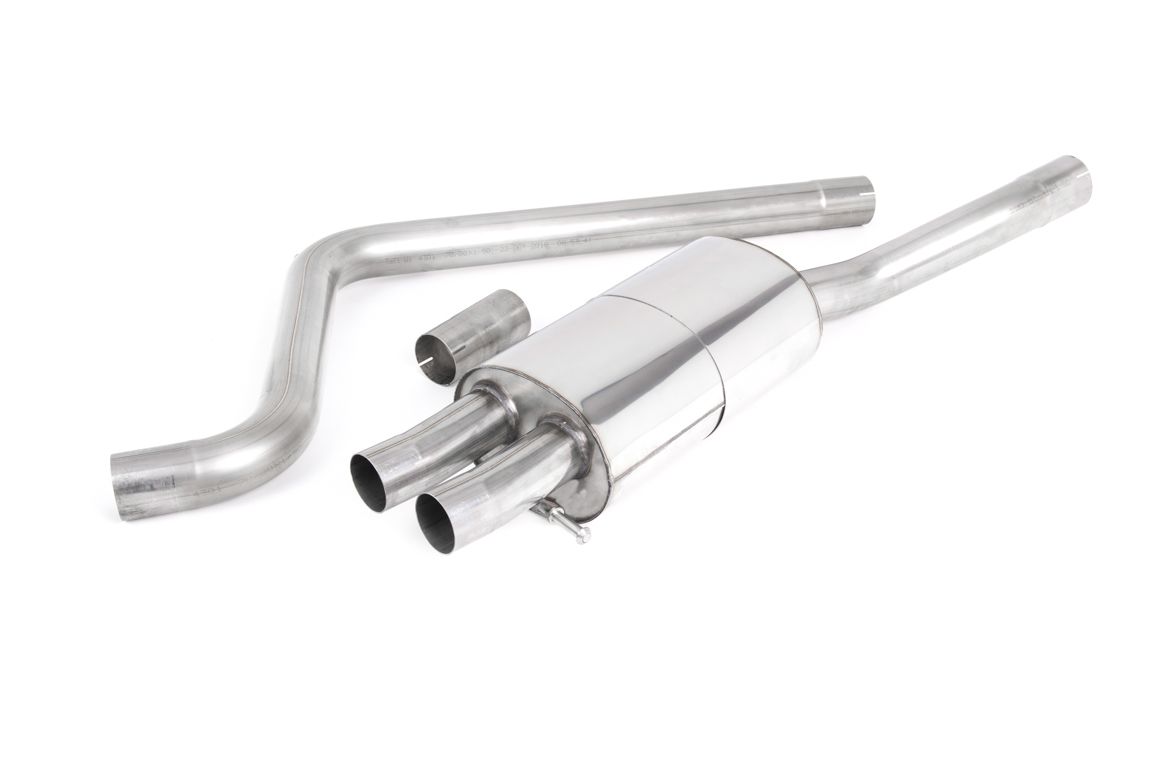 OPF-Back Milltek Resonated 2.75" Twin 90mm GT90