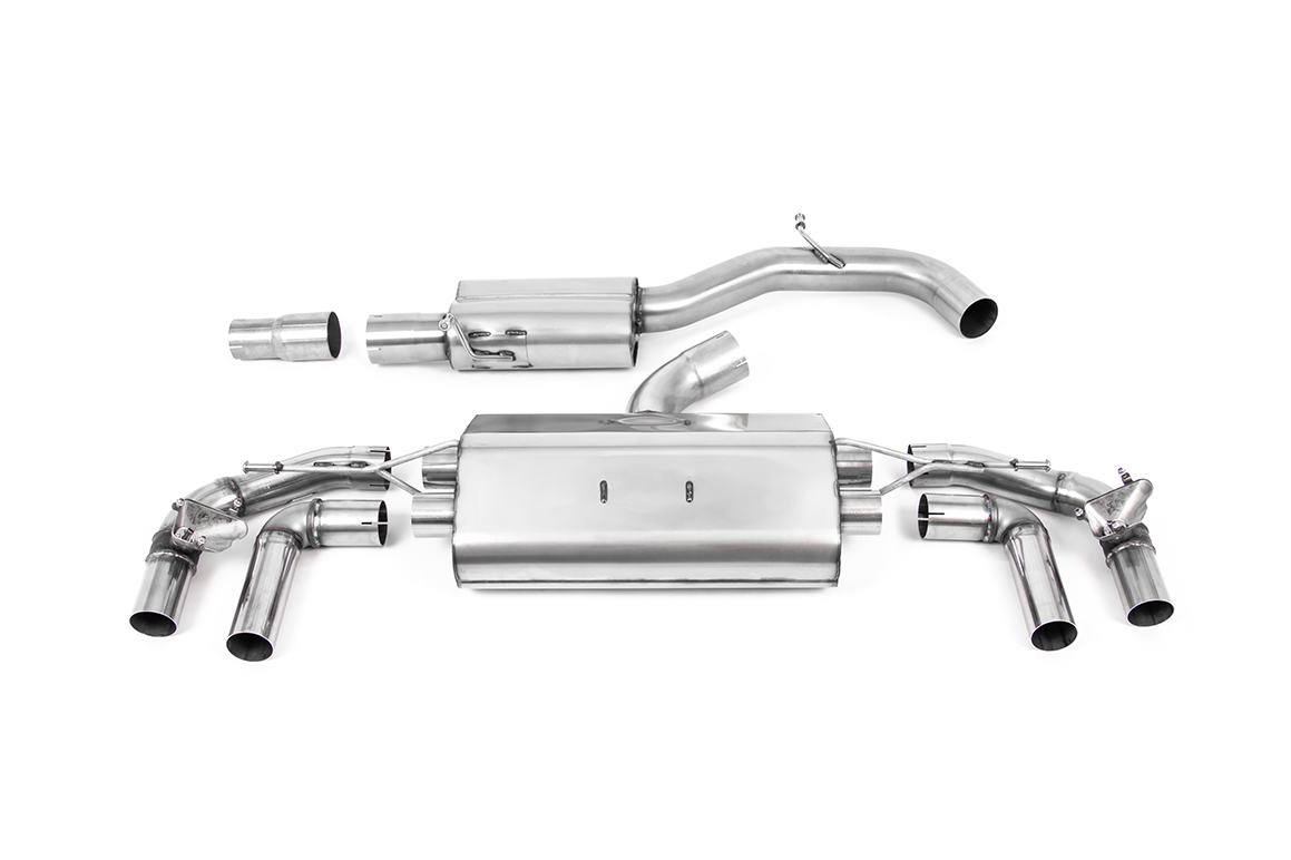 Image of OPF-Back Milltek 3.15" 115 GT für VW GOLF VIII (CD1, DA1) 2.0 TSI R 4motion 320ps