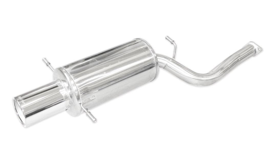 Image of Endschalldämpfer Inoxcar 120mm Mega für SUBARU IMPREZA A trois volumes (GC) 2.0 Turbo GT AWD (GC8) 211ps