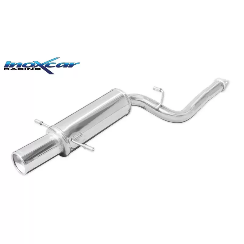 Image of Endschalldämpfer Inoxcar 102mm Rolled für SUBARU IMPREZA A trois volumes (GD) 2.0 WRX Turbo AWD (GDA) 218ps