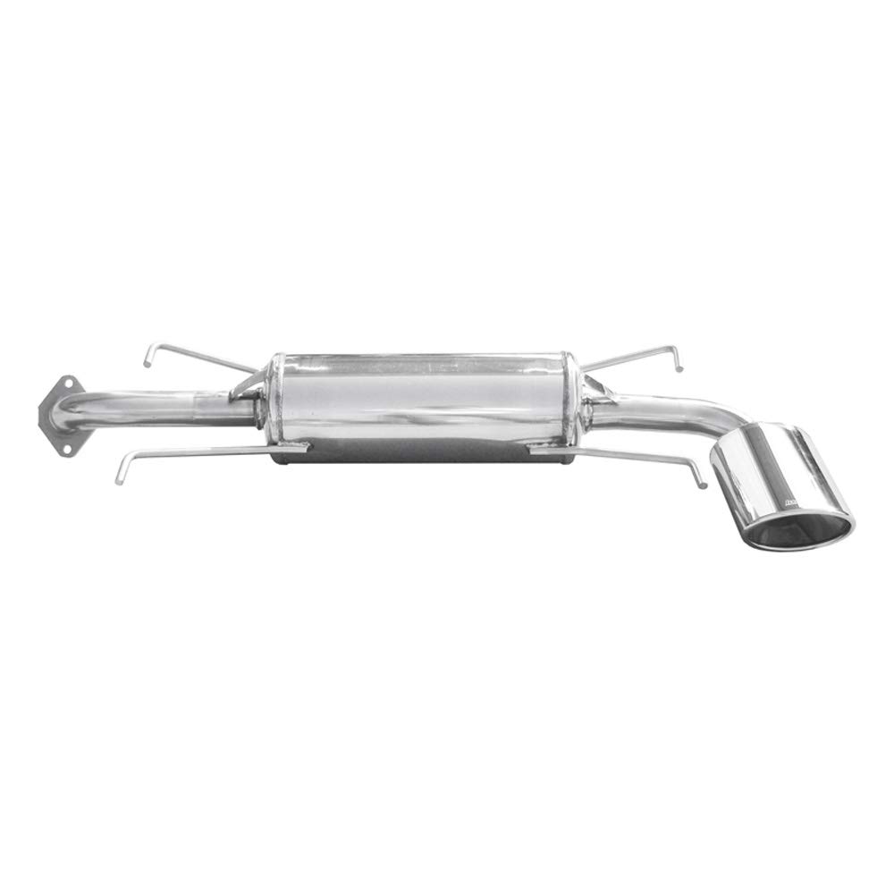 Image of Endschalldämpfer Inoxcar 150x105mm Oval für SUBARU IMPREZA Break (GG) 2.5 WRX AWD (GGG) 230ps