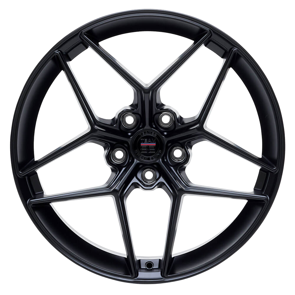 Image of Team82 SI612 8.5x19 5x112 ET45 SATIN-BLACK Felgen