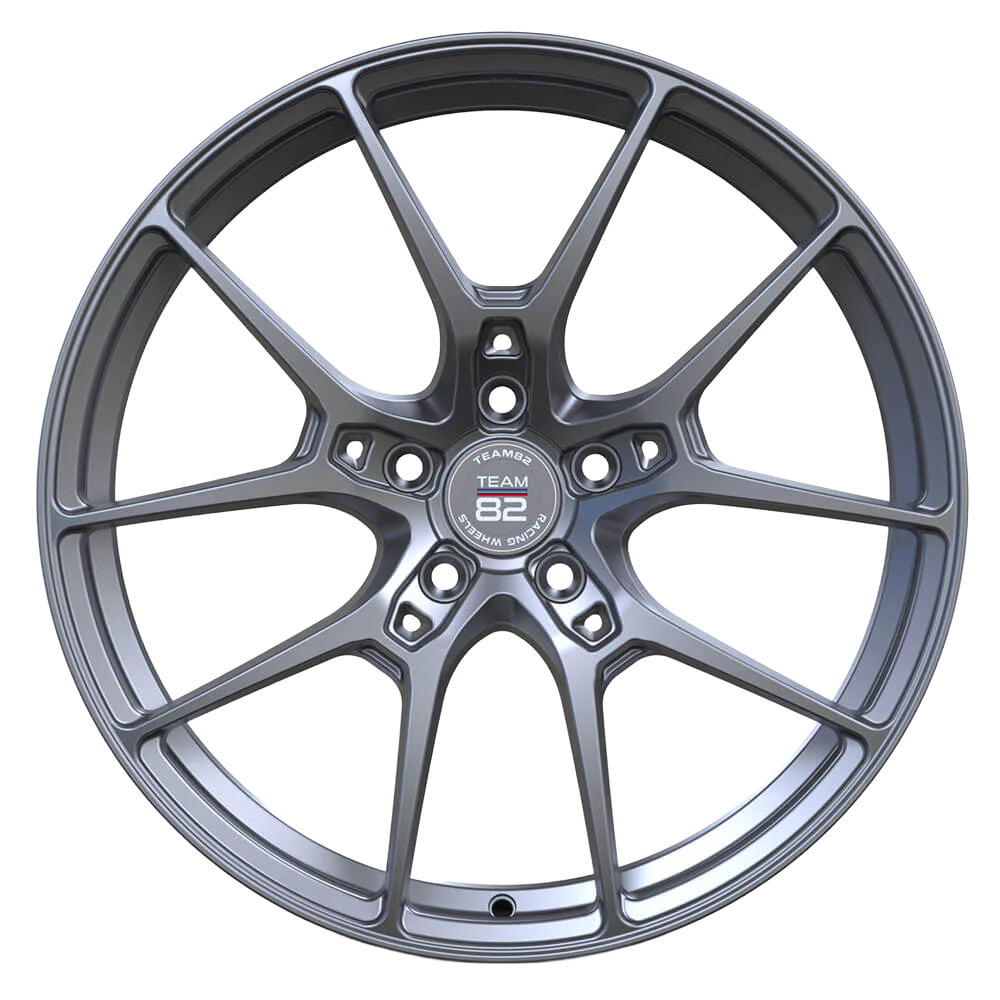 Image of Team82 SI614 8.5x19 5x112 ET45 HYPER BLACK Felgen