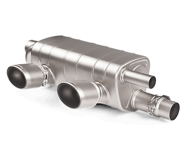 Image of Endschalldämpfer Akrapovic für PORSCHE 911 Targa (991) 3.8 Carrera 4S 400ps